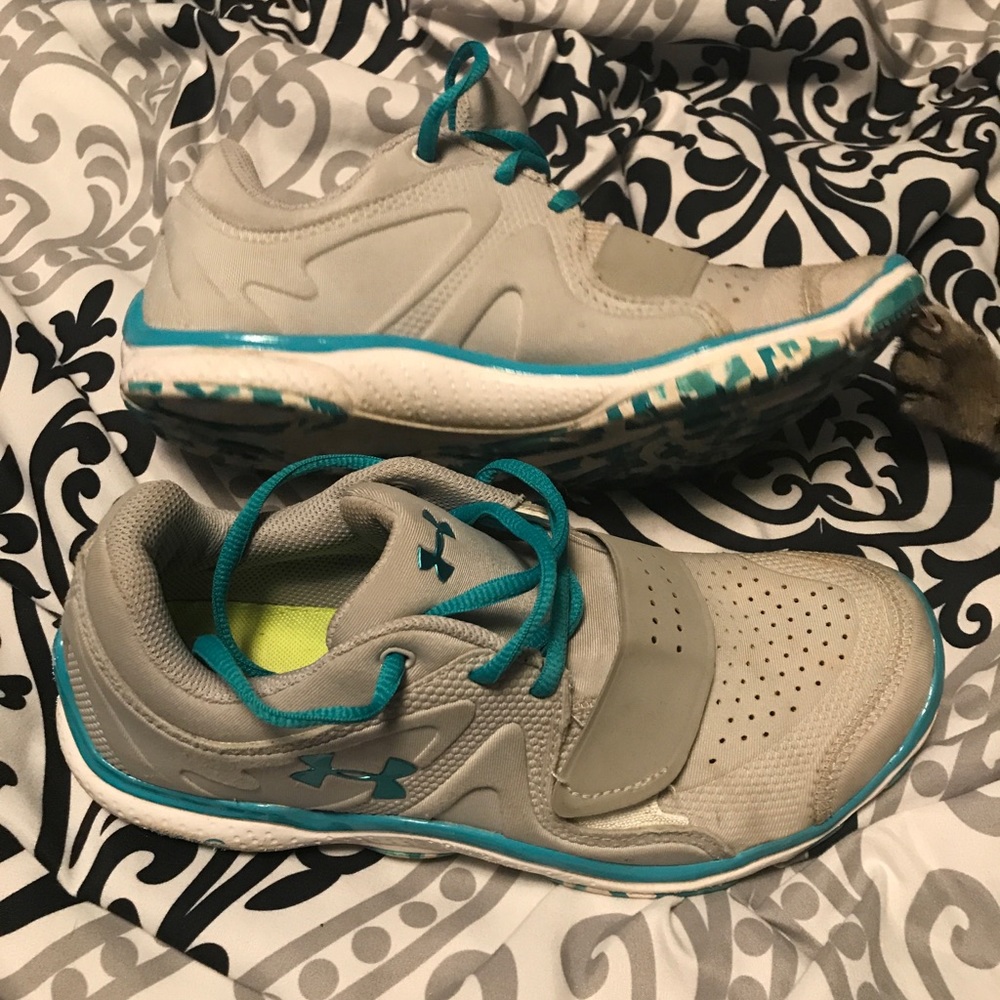 Lightly worn tennis shoes